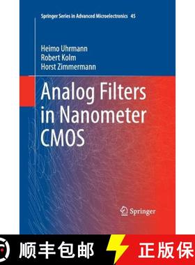 【3-4周达】Analog Filters in Nanometer CMOS [9783642430299]