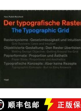 【3-4周达】The Typographic Grid [9783721203400]