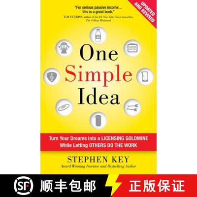 【3-4周达】精装 One Simple Idea, Revised and Expanded Edition: Turn Your Dreams into a Licensing Gold... [9781259589676]