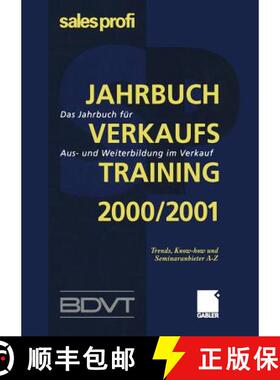 【3-4周达】Jahrbuch Verkaufstraining 2000/2001: Das Jahrbuch für Aus- und Weiterbildung im Verkauf [9783409194211]
