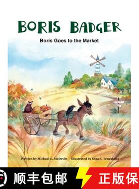 【3-4周达】Boris Badger 2: Boris Goes to the Market [9781733588232]
