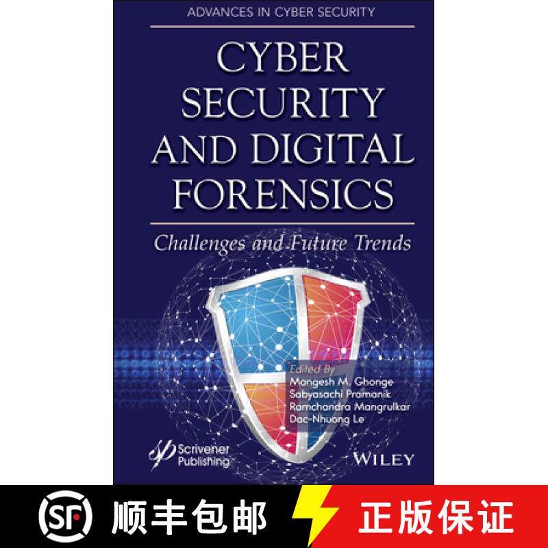 【3-4周达】Cyber Security and Digital Forensics: Challenges and Future Trends [9781119795636]