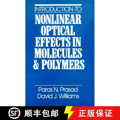 【3-4周达】精装 Introduction To Nonlinear Optical Effects In Organic Moleucles And Polymers [Wiley化... [9780471515623]