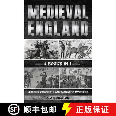 【3-4周达】Medieval England: Legends, Conquests, And Monastic Mysteries [9781839384622]