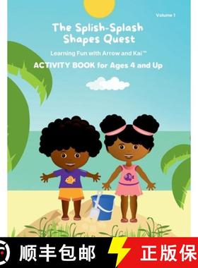【3-4周达】The Splish-Splash Shapes Quest Activity Book [9780990569022]