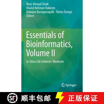 【3-4周达】Essentials of Bioinformatics, Volume II : In Silico Life Sciences: Medicine [9783030183776]