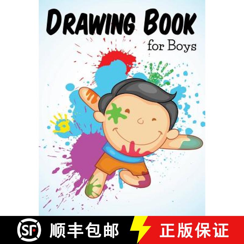 【3-4周达】Drawing Book For Boys [9781681452333]