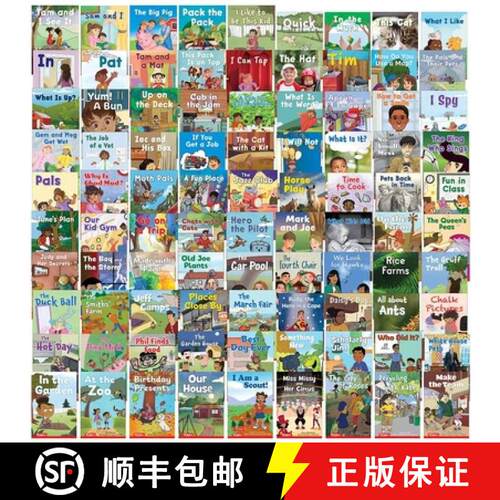 【3-4周达】Decodable Books: Grades Pk-K Through Grade 2 Complete 90-Book Set [9798765989517]