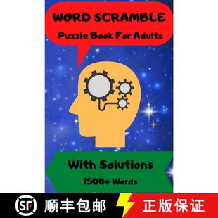 Solutions 4周达 For Scramble and with 1500 Book Word Puzzle Women 9781915104526 Words Men