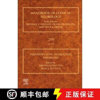 【3-4周达】精装 Paraneoplastic Neurological Disorders: Volume 201 [9780128239124]