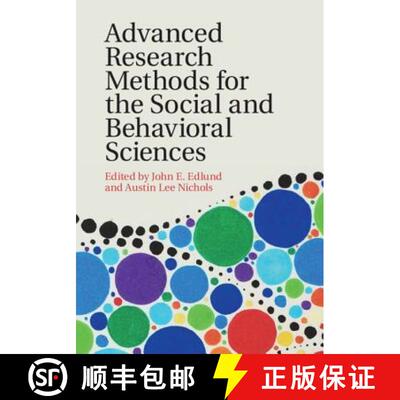 预订 Advanced Research Methods for the Social and Behavioral Sciences [9781108441919]