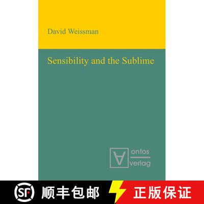 【3-4周达】精装 Sensibility and the Sublime [9783110320091]