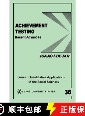 【3-4周达】Achievement Testing: Recent Advances [9780803920477]