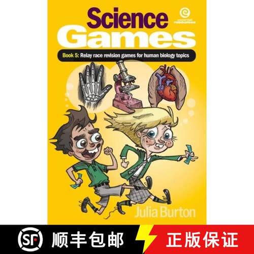 【3-4周达】Science Games Book 5 Human Biology: : Relay race revision games for human biology topics [9781927190388]
