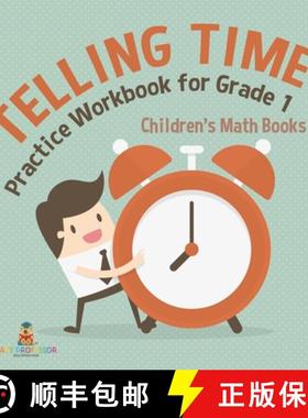 预订 Telling Time Practice Workbook for Grade 1 | Children's Math Books [9798869441645]