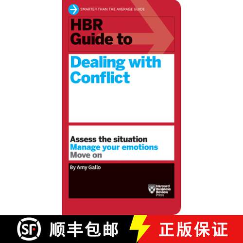 【3-4周达】精装 HBR Guide to Dealing with Conflict (HBR Guide Series) [9781633695610]