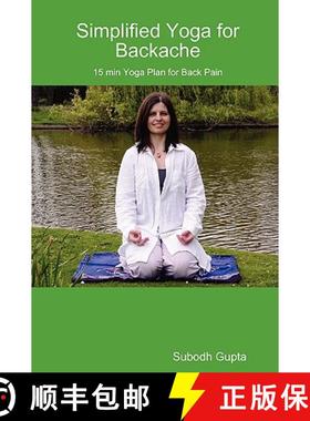 【3-4周达】Simplified Yoga for Backache [9780955688249]