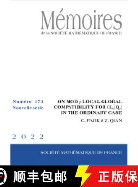 预订 On mod $p$ local-global compatibility for $\mathrm{GL}_n(\mathbb{Q}_p)$ in the ordinary case 法... [9782856299456]