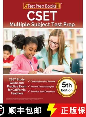 【3-4周达】CSET Multiple Subject Test Prep: CSET Study Guide and Practice Exam for California Teacher... [9781637753705]