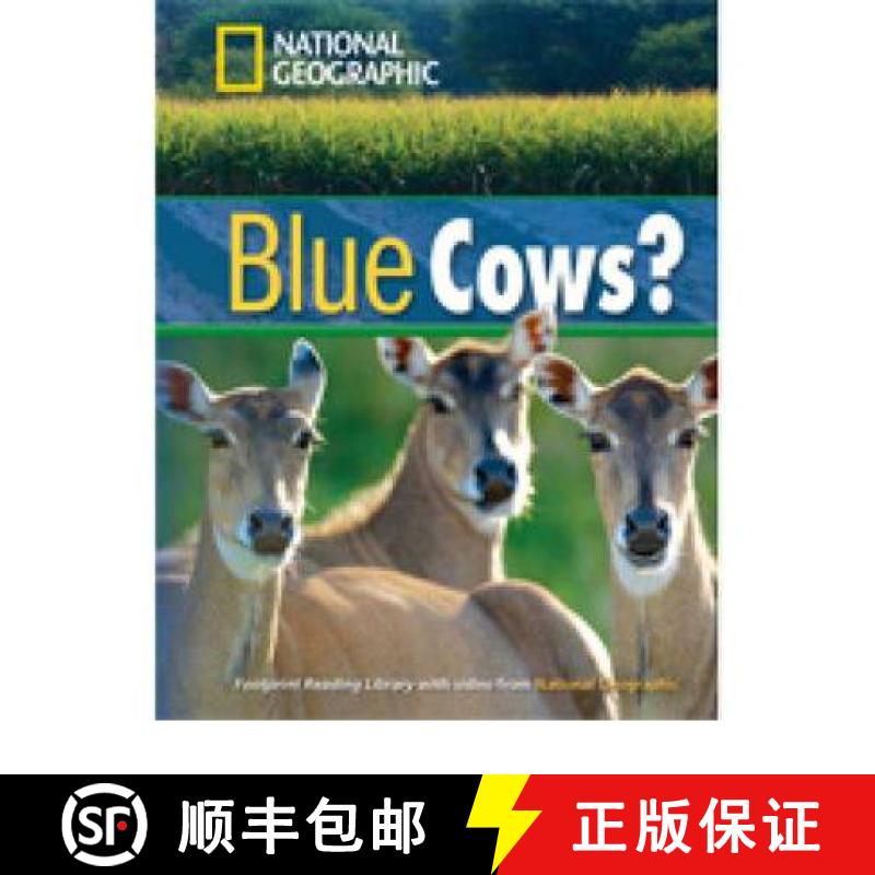 【3-4周达】Blue Cows?: Footprint Reading Library 1600 [9781424008452]