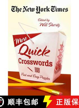 【3-4周达】The New York Times More Quick Crosswords: Fast and Easy Puzzles [9780312342463]