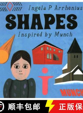 【3-4周达】Shapes : Inspired by Edvard Munch [9788284620008]
