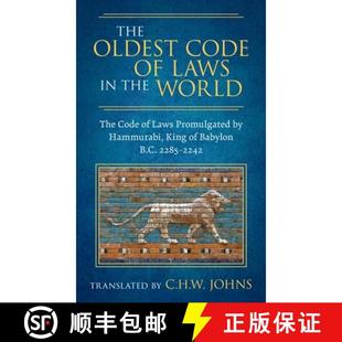 Oldest Hammurabi The Promulgated Laws 9781584770619 1926 4周達(dá) Code Ki... World the