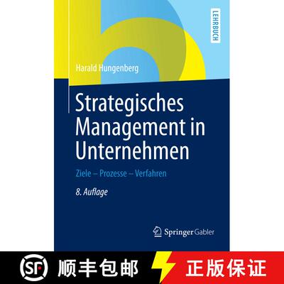 【3-4周达】Strategisches Management in Unternehmen : Ziele - Prozesse - Verfahren (8. Aufl. 2014) (8.... [9783658066802]