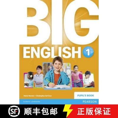 【3-4周达】Big English 1 Pupils Book stand alone [9781447951261]
