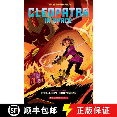 【3-4周达】Fallen Empire: A Graphic Novel (Cleopatra in Space #5): Volume 5 [9781338204124]