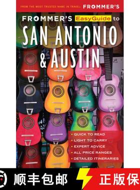 【3-4周达】Frommer's EasyGuide to San Antonio and Austin [9781628874846]