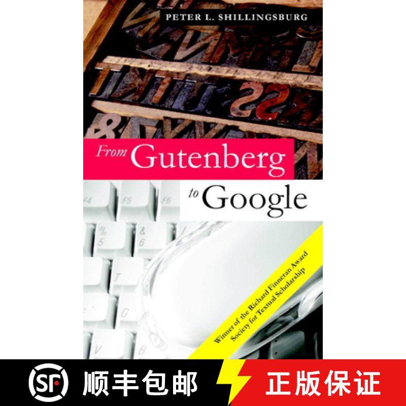 【3-4周达】From Gutenberg to Google: Electronic Representations of Literary Texts [9780521683470]