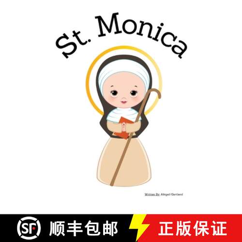 【3-4周达】St. Monica - Children's Christian Book - Lives of the Saints [9798869283184]
