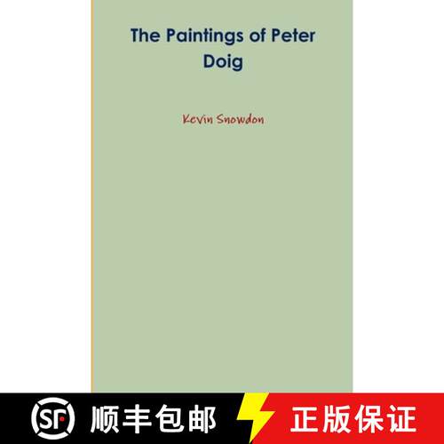 【3-4周达】The Paintings of Peter Doig [9781916354630]