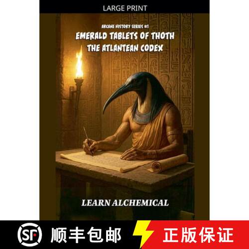 【3-4周达】The Emerald Tablets of Thoth, the Atlantean Codex [9798233834592]