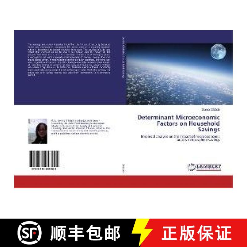 预订 Determinant Microeconomic Factors on Household Savings [9783330053908]