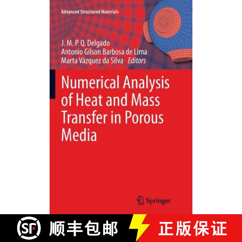 【3-4周达】Numerical Analysis of Heat and Mass Transfer in Porous Media [9783642430312]