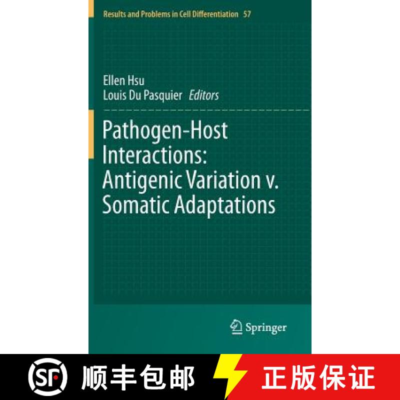 【3-4周达】Pathogen-Host Interactions: Antigenic Variation V. Somatic Adaptations [9783319208183]