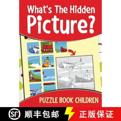 【3-4周达】What's The Hidden Picture?: Puzzle Book Children [9781682604472]