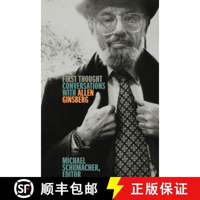 【3-4周达】First Thought: Conversations with Allen Ginsberg [9780816699179]