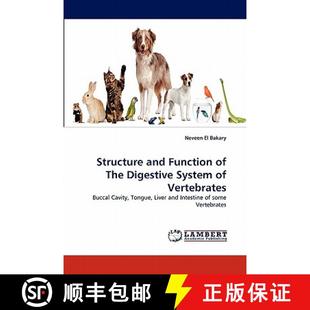 The Structure Function 9783844331196 System 预订 Digestive and Vertebrates