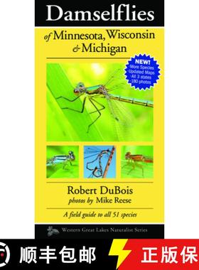 【3-4周达】Damselflies of Minnesota, Wisconsin & Michigan [9781936571130]