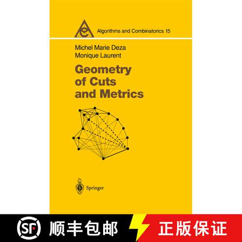 【3-4周达】精装 Geometry of Cuts and Metrics [9783540616115]