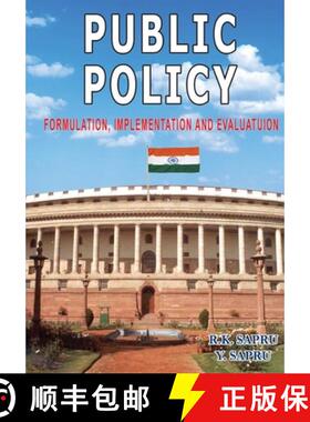 【3-4周达】Public Policy: Formulation, Implementation and Evaluatuion [9789386245410]