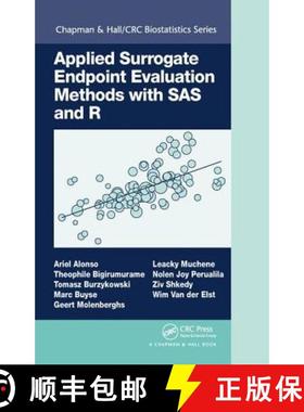 【3-4周达】Applied Surrogate Endpoint Evaluation Methods with SAS and R [9781482249361]
