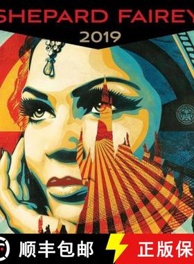 【3-4周达】Shepard Fairey 2019 Square Wall Calendar [9780789335265]