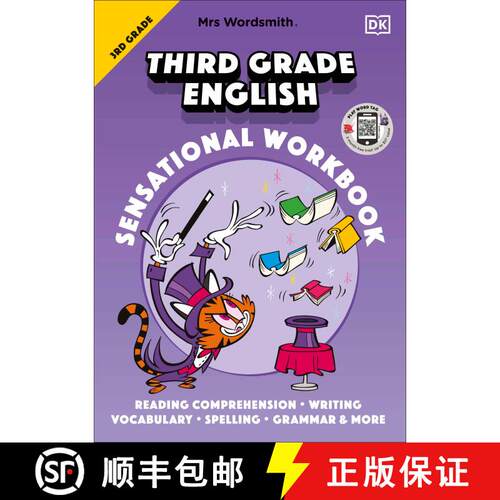 【3-4周达】Mrs Wordsmith 3rd Grade English Sensational Workbook: with 3 months free access to Word Ta... [9780744054620]