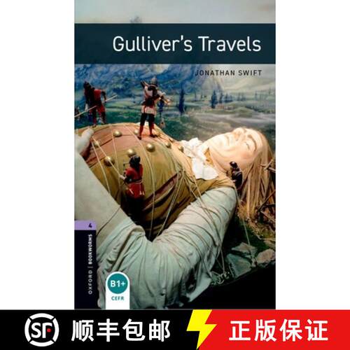 【3-4周达】Oxford Bookworms Library: Level 4:: Gulliver's Travels audio pack [9780194621069]