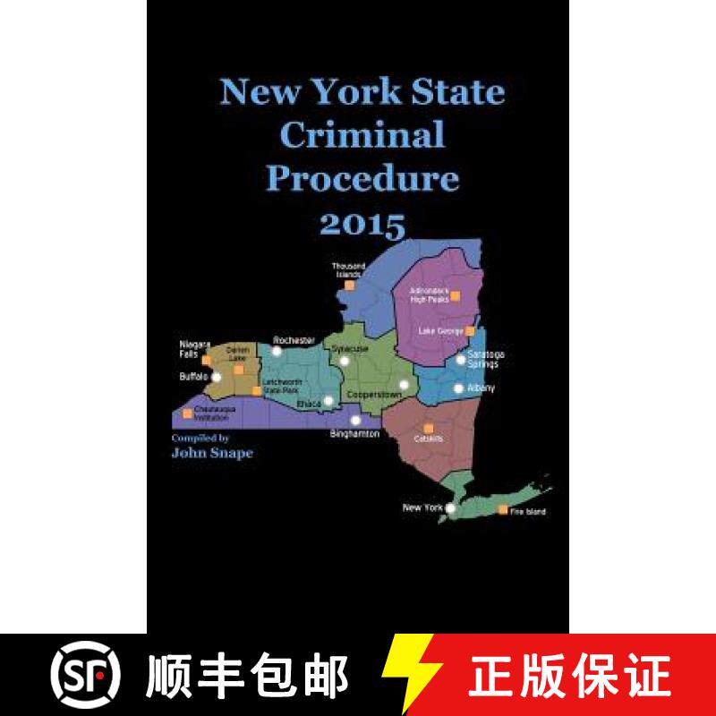 【3-4周达】New York State Criminal Procedure 2015 [9781312678705]
