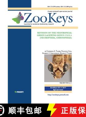 预订 ZooKeys 674: Revision of the Neotropical Green Lacewing Genus Ungla (Neuroptera, Chrysopidae) [9789546428622]